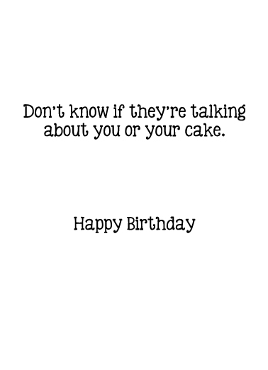 I Hit That 5x7 greeting Card Inside