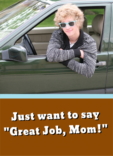 I Turned Out Awesome - Funny Add Your Photo Card to personalize and send.