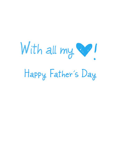 I heart grandpa FD Father's Day Ecard Inside