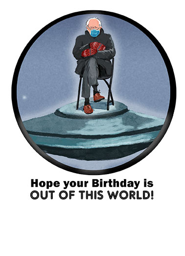 Identified UFO Birthday Ecard Inside