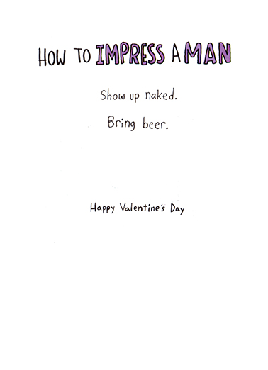 Impress For Friend Card Inside