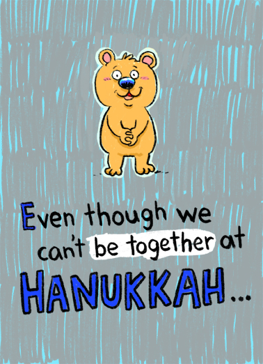 In My Heart Hanukkah Cartoons Card Cover