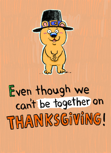 In My Heart Thanksgiving  Ecard Cover