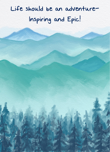 Inspiring and Epic Birthday Card Cover