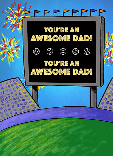 Instant Replay For Dad Ecard Cover