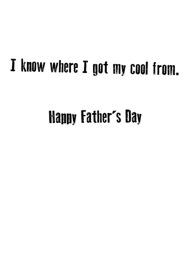 It's Obvious Father's Day Ecard Inside