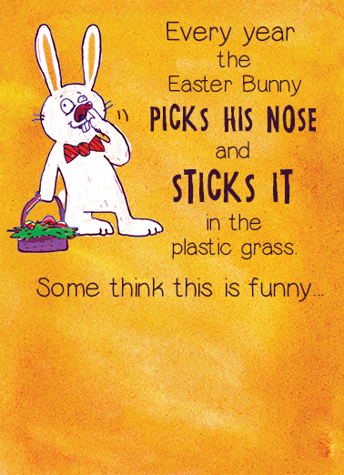 It's Snot Easter Card Cover