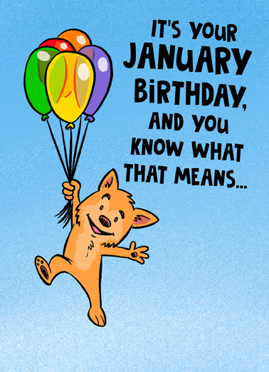 Jan Another Card January Birthday Ecard Cover
