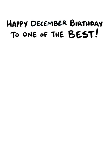 Jesus Best Birthday December Birthday Ecard Inside