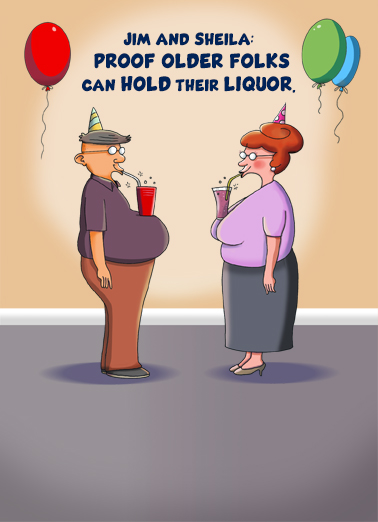 Jim and Sheila Aging Ecard Cover