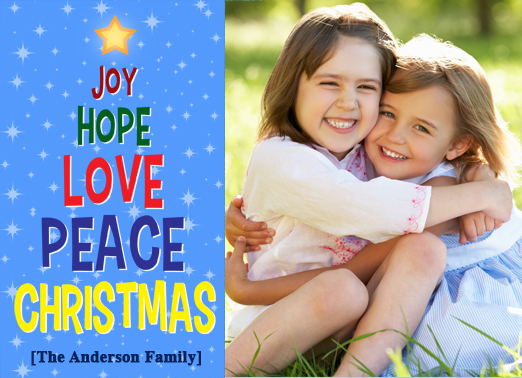 Joy Love Hope-horiz Christmas Ecard Cover