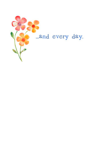 Joy You Bring Flowers Ecard Inside