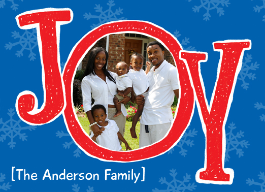 Joy-horiz Christmas Ecard Cover