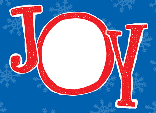 Joy-horiz Christmas Ecard Cover