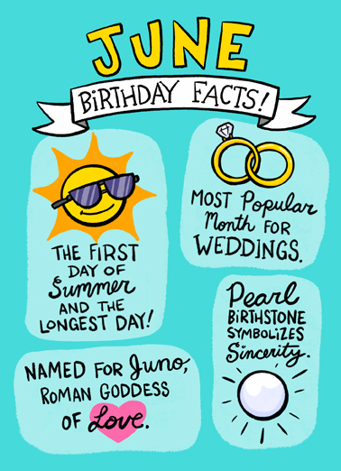 June Bday Facts  Ecard Cover