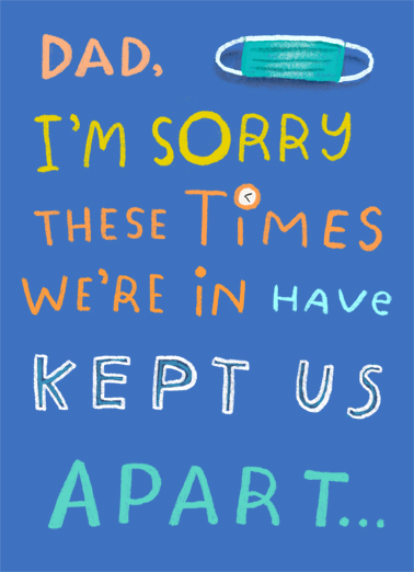 Kept Us Apart Coronavirus Ecard Cover