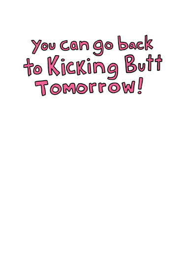 Kick Back MD Mother's Day Ecard Inside