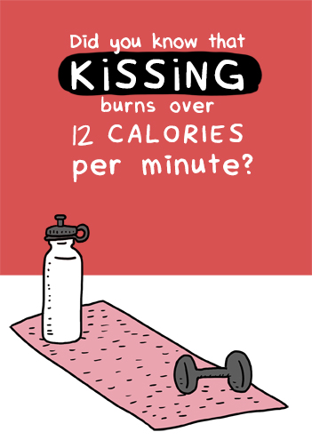 Kissing Workout Dirty Sexy Naughty Ecard Cover