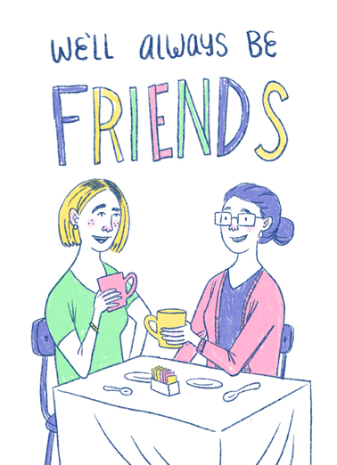 Know Too Much From Friend Card Cover