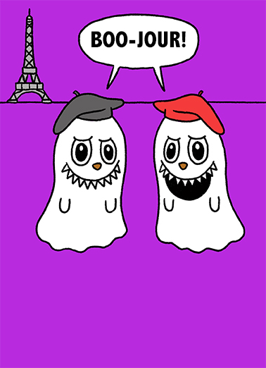La Boo Boos Halloween Card Cover