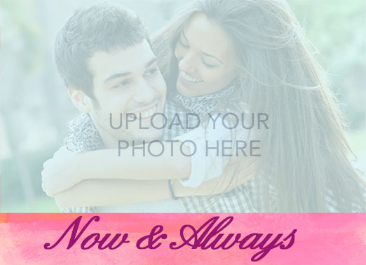 Landscape Now and Always Add Your Photo Ecard Cover