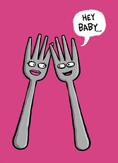 Lets Fork Dirty Sexy Naughty Ecard Cover
