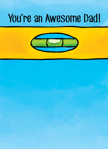 Level Dad Father's Day Ecard Cover