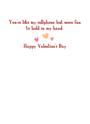 Like my Cellphone  Card Inside