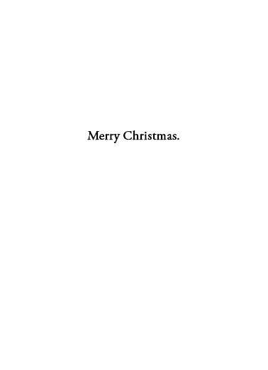 Little Birdie XMAS ai Christmas Ecard Inside