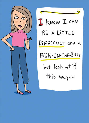 Little Difficult From Wife Ecard Cover