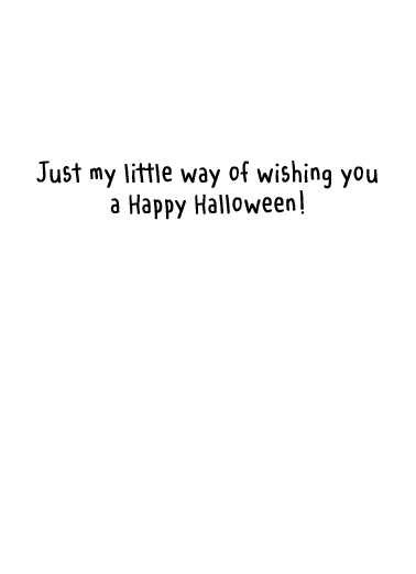 Little Way Halloween Ecard Inside