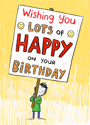 Lots of Happy Cartoons Ecard Cover