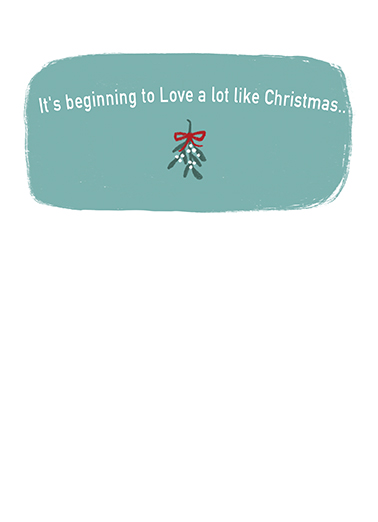 Love A Lot Xmas  Ecard Inside