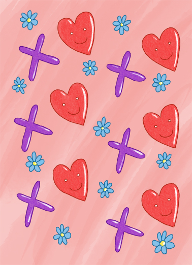 Love And Hugs MD Illustration Ecard Cover
