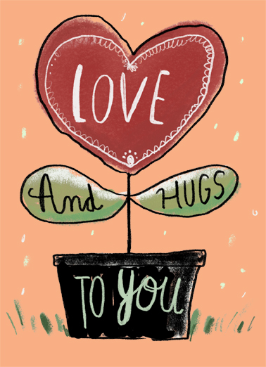 Love Bloom MD Hug Card Cover