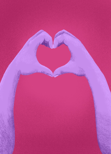 Love Hands  Card Cover