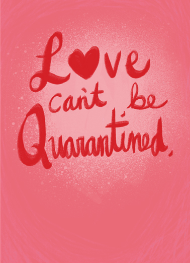 Love Quarantined New Normal Card Cover