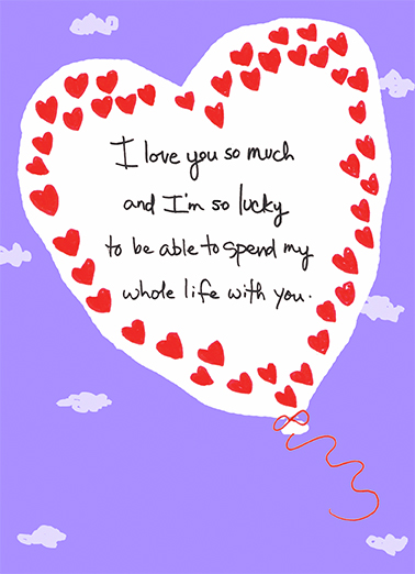 Love You So Much 5x7 greeting Ecard Cover