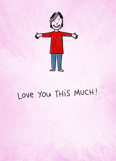 Love You, Miss You VAL Cartoons Ecard Cover