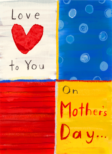 Love to Mother  Card Cover