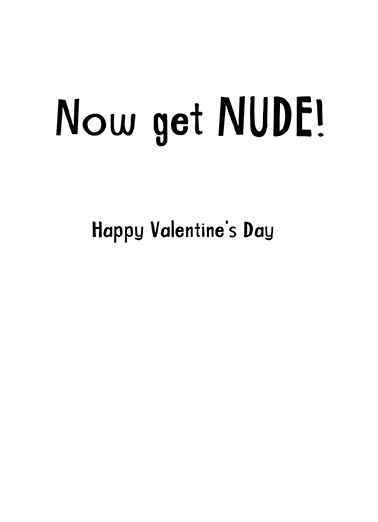 Love ya Dude Valentine's Day Card Inside