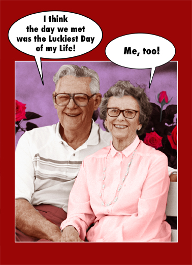 Luckiest Valentine Tim Ecard Cover