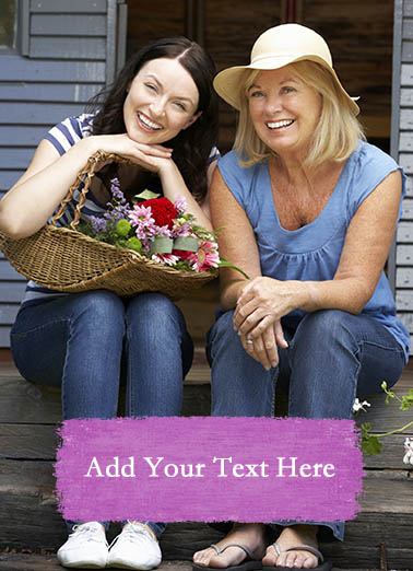 MD Add Your Photo Blank Mother's Day Ecard Cover