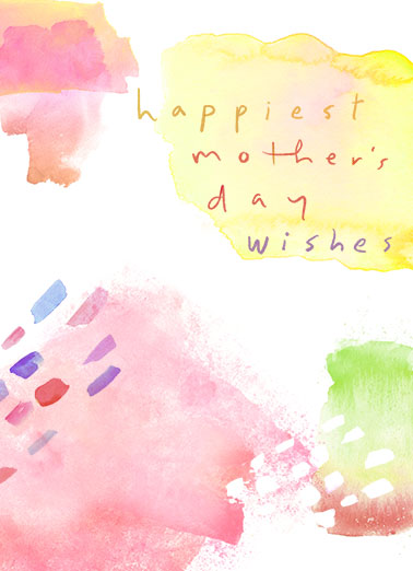 MD Watercolor For New Mom Card Cover