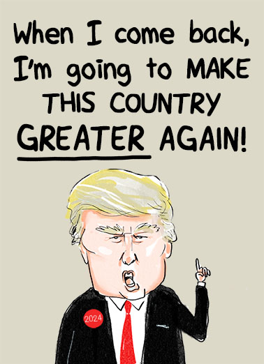 Make It Greater President Donald Trump Ecard Cover