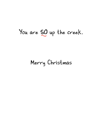 Making a List  Card Inside