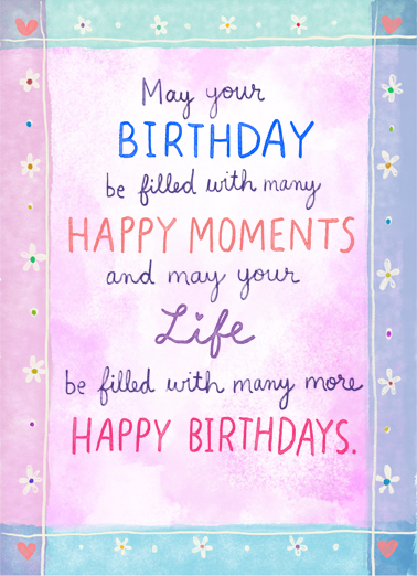 Many Happy Moments Uplifting Cards Ecard Cover