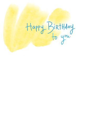 May this Day Birthday Card Inside