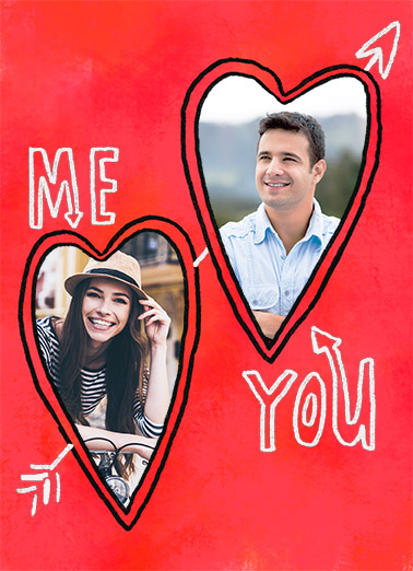 Me You Val Love Card Cover