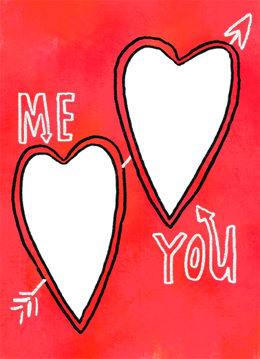 Me You Val Love Card Cover